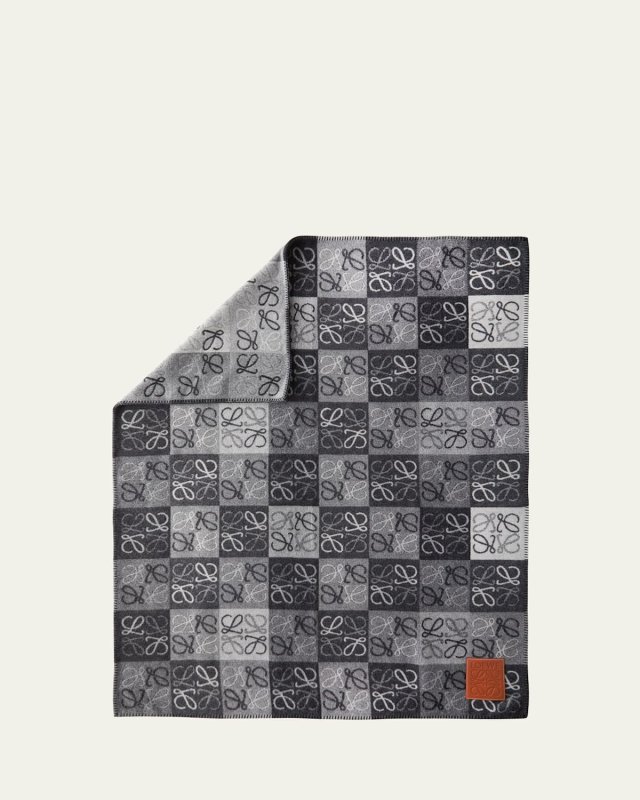 Anagram Blanket, 53" x 67"
